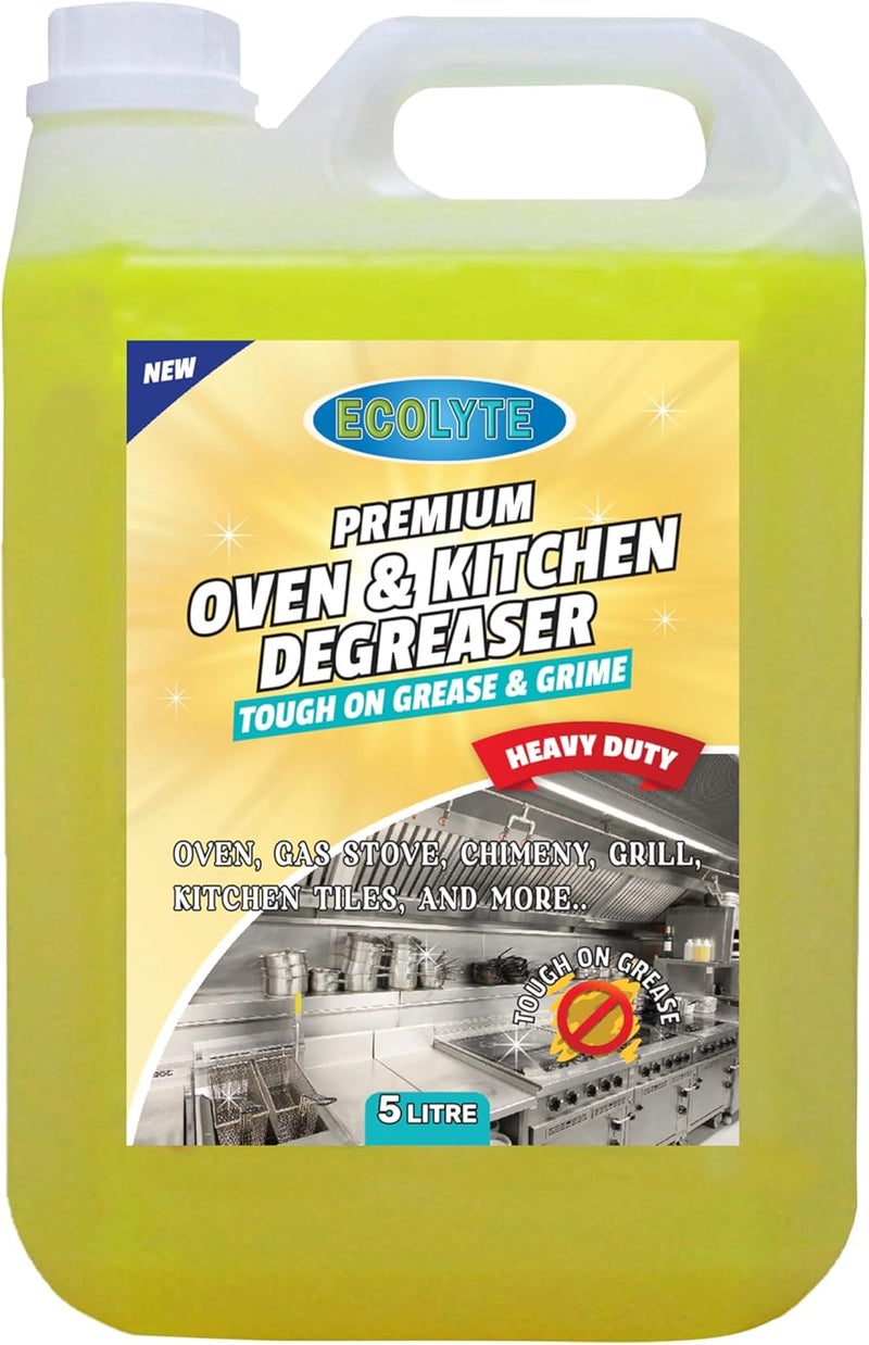 ECOLYTE+ Ecolyte Premium Oven Cleaner and Kitchen Degreaser - 5 Liter - Image 1